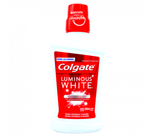 Enjuague Bucal Luminous White Colgate 500 ml