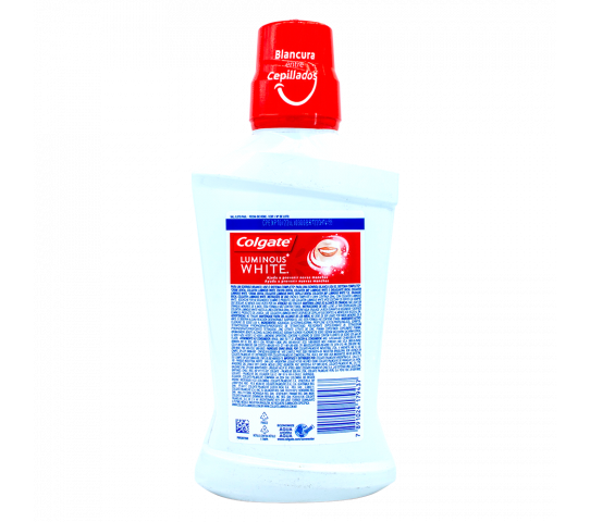 Enjuague Bucal Luminous White Colgate 500 ml