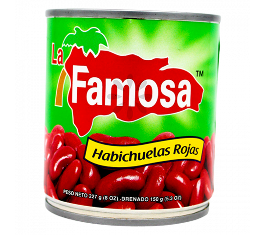 Habichuelas Rojas La Famosa 8 oz