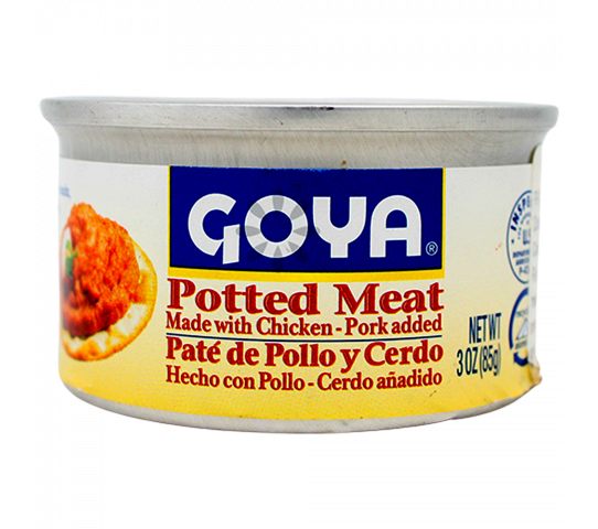 Pate De Pollo Y cerdo Goya 3 oz