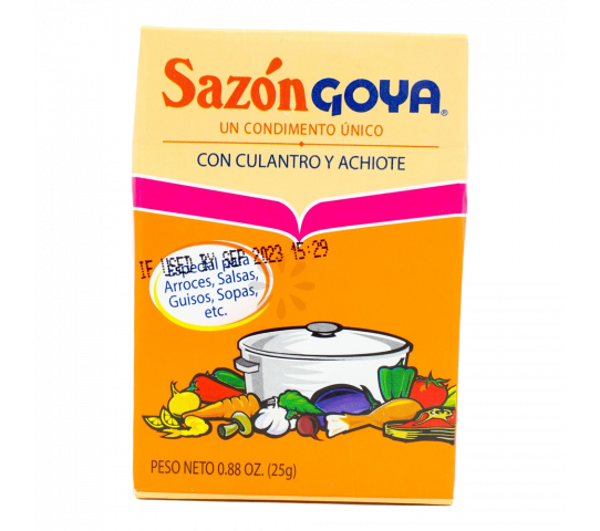 Sazón Con Culantro y Achiote...