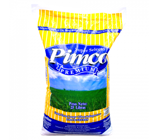 Arroz Súper Selecto Premium Pimco 20 lb