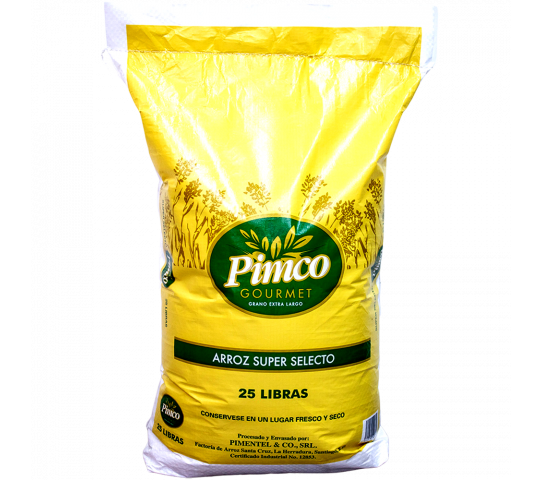 Arroz Súper Selecto Gourmet Pimco 25 lb