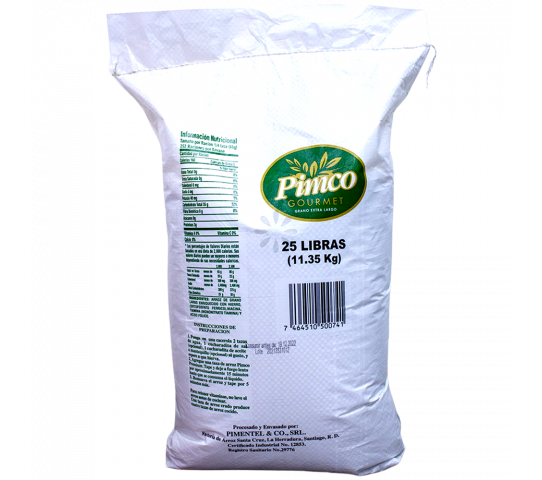 Arroz Súper Selecto Gourmet Pimco 25 lb