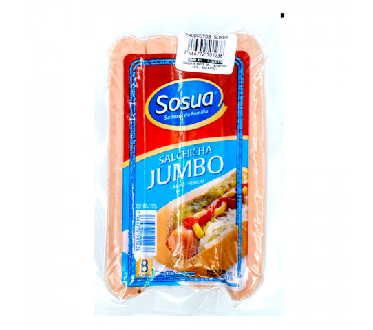 Salchicha Jumbo Sosua 1.28 LB