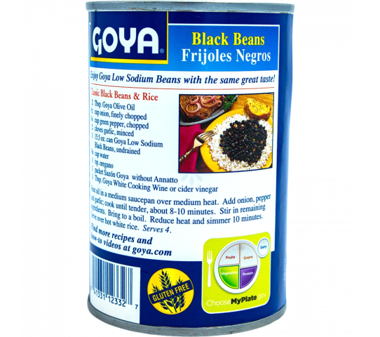 Frijoles Negros Goya 16 oz