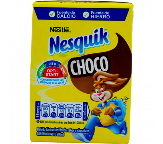 Bebida de Choco Nesquik Nestle 200 ml