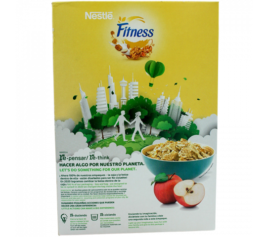 Trigo Integral y Arroz Fitness Miel y Almendras Nestlé 13.7 oz