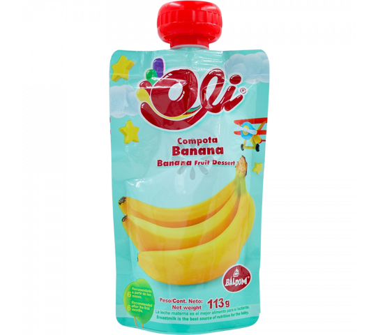 Colado de banana Oli 113g