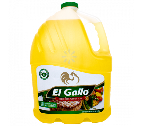 Aceite 100% Puro de Soya El Gallo 7.39 L