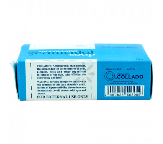 Jabon Germicida 1% Dr. Collado 75 g