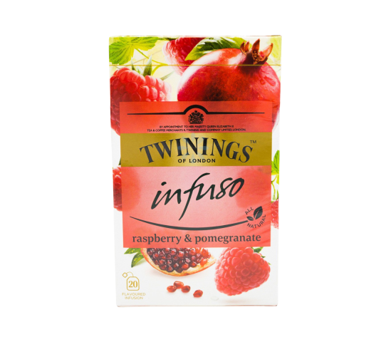 Infusión de Frambuesa y Granada Twinings 40 g