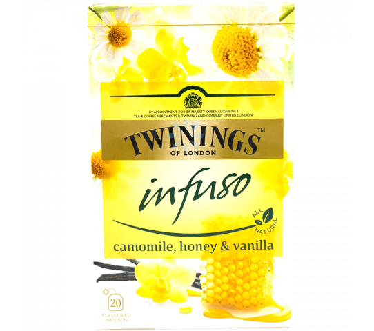 Infusión de Manzanilla, Miel y Vainilla Twinings 30 g