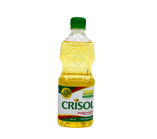 Aceite Puro de Soya Crisol 464 ml