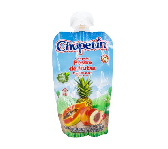 Compota Chupetín De Postre De Frutas 113 g