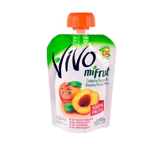 Compota Vivo Durazno 90 g