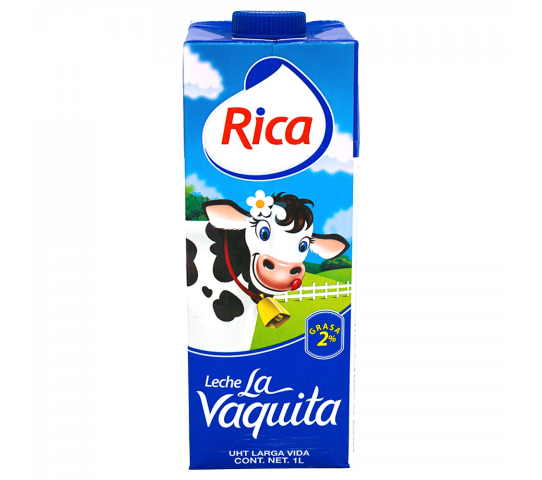 Leche La Vaquita Rica 1 L