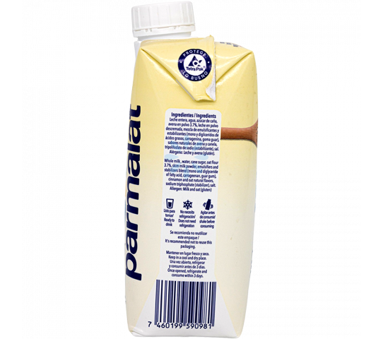 Avena con Leche Entera Parmalat, 330 ml