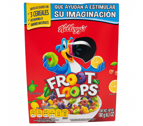 Cereal Froot Loops Kellogg's 6.3 oz