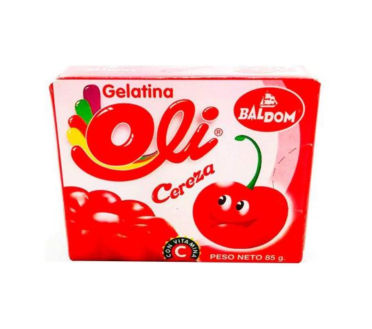 Gelatina Oli Sabor Cereza 3 Oz