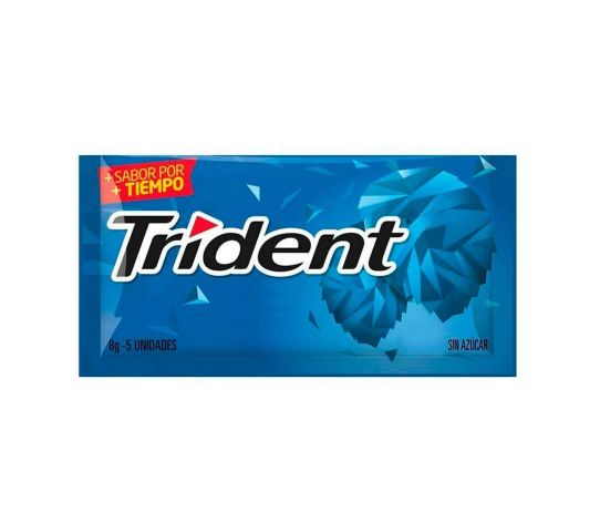 Gomas De Mascar Sabor Menta Trident...