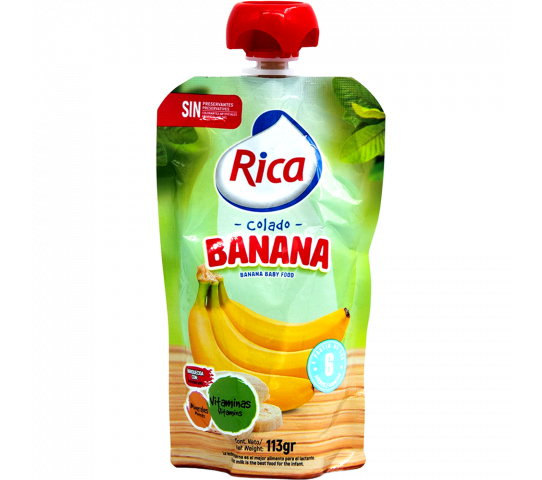 Colado de Banana Rica 113 g