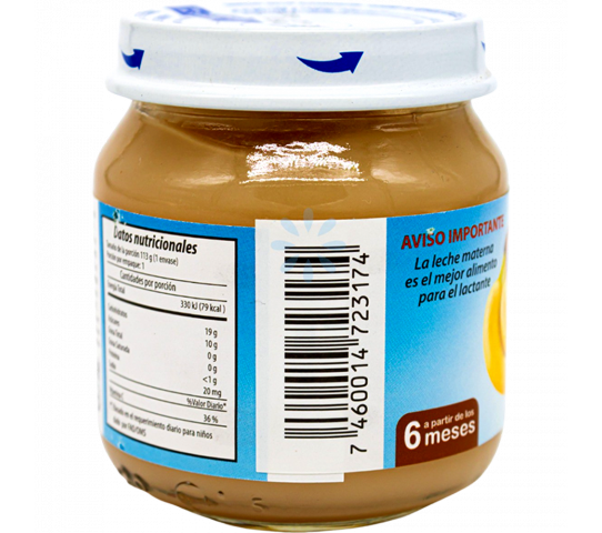 Compota de Bananas Chupetín 113 g