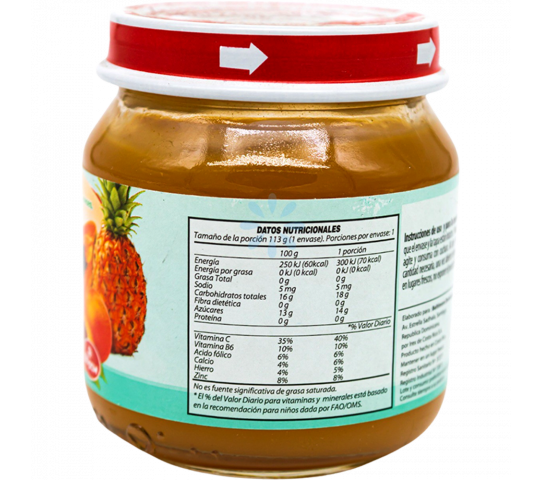 Compota Frutas Tropicales Oli 113 g