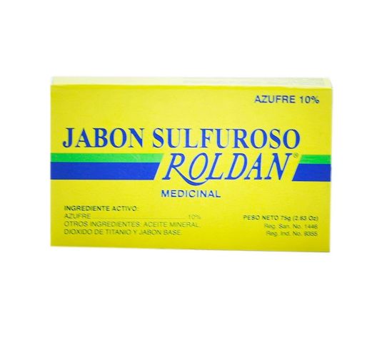 Jabón en Barra Sulfuroso Roldán 2.6 Oz